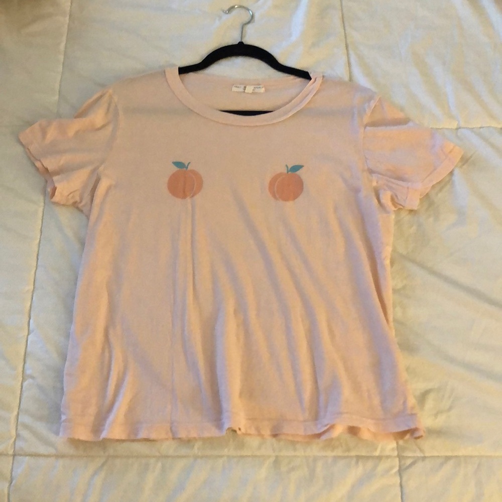 Urban Outfitters Truly Madly Deeply Peaches TShirt